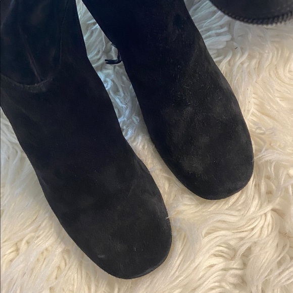 Franco Sarto Black Over the Knee Suede Boots size 7.5 BNWOT see all photos - Picture 15 of 16